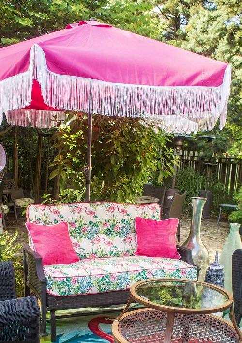 20 privlačnih idej za vrtne dežnike DIY