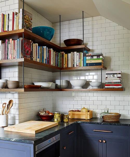 21 geniálních způsobů využití prostoru nad kuchyňskými skříňkami
