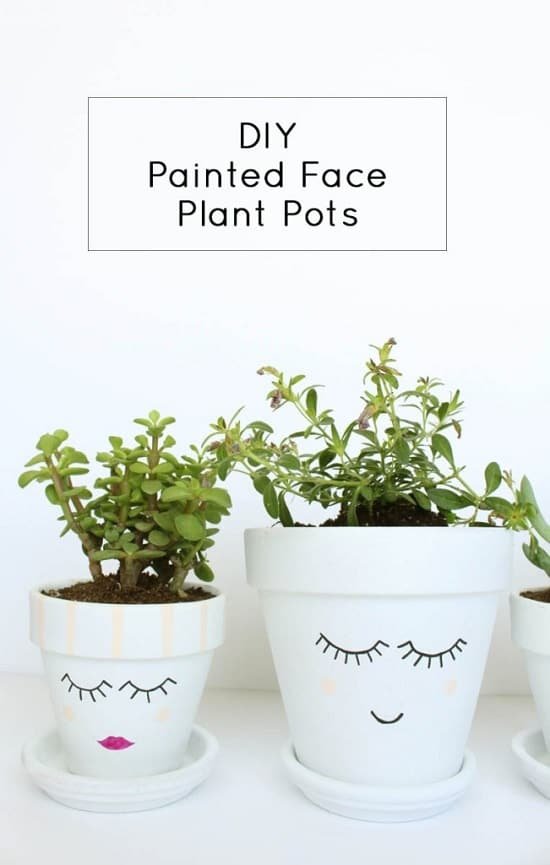 20 květináčů na obličej, které si můžete vyrobit během několika minut